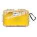 Pelican 1040-027-100 Micro Case with Yellow Liner