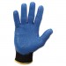 Jackson Safety 40225 G40 Nitrile Coated Gloves, Small/Size 7, Blue, 12 Pairs