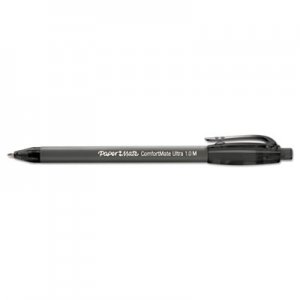 Paper Mate 6330187 ComfortMate Ultra RT Ballpoint Retractable Pen, Black Ink, Medium, Dozen