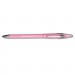 Paper Mate 70672 FlexGrip Elite Pink Ribbon Pen, Ballpoint, Retractable, Black Ink, Medium, Dozen