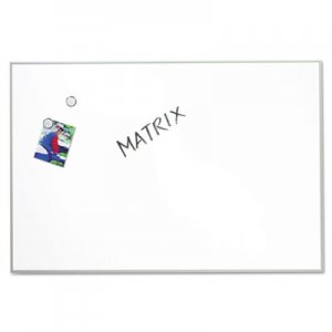 Quartet M3423 Matrix Magnetic Boards, Painted Steel, 34 x 23, White, Aluminum Frame