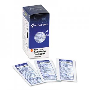 First Aid Only FAOFAE7021 Antibiotic Ointment, 10 Packets/Box