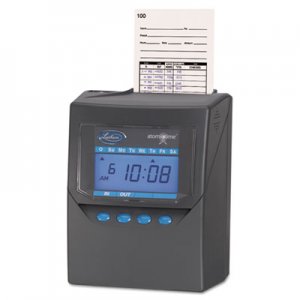 Lathem Time 7500E Totalizing Time Recorder, Gray, Electronic, Automatic