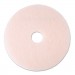 3M 25858 Ultra High-Speed Eraser Floor Burnishing Pad 3600, 20", Pink, 5/Carton