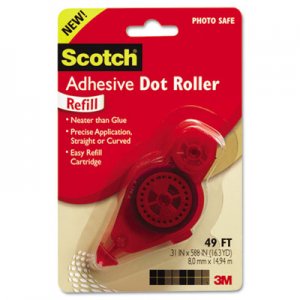 Scotch MMM6055R Adhesive Dot Refill, .3 in x 49ft