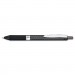Pentel K497A Oh! Gel Retractable Roller Pen, .7mm, Black Barrel/Ink, Dozen