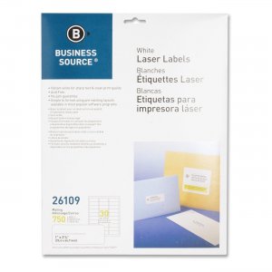 Business Source 26109 Mailing Laser Label