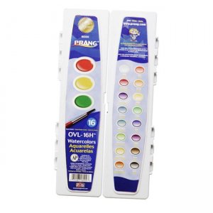 Dixon 16000 Oval 16-Color Semi-Moist Water Color
