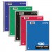 TOPS TOP65161 Coil Lock Wirebound Notebooks, College/Medium, 11 x 8 1/2, White, 100 Sheets