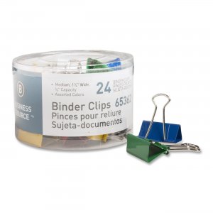 Business Source 65362 Binder Clip