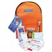 PhysiciansCare by First id Only FAO90123 Emergency Preparedness First Aid Backpack, 43 Pieces/Kit