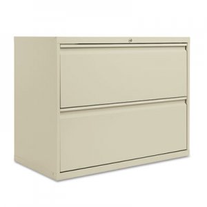 Alera LF3629PY Two-Drawer Lateral File Cabinet, 36w x 19-1/4d x 29h, Putty