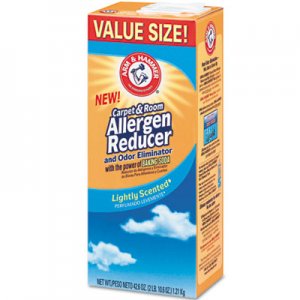 Arm & Hammer 3320084113 Carpet & Room Allergen Reducer & Odor Eliminator, 42.6-oz. Shaker Box