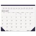 House of Doolittle HOD150HD Two-Color Monthly Desk Pad Calendar, 22 x 17, 2016