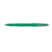 Pentel PENR100D Rolling Writer Stick Roller Ball Pen, .8mm, Green Barrel/Ink, Dozen