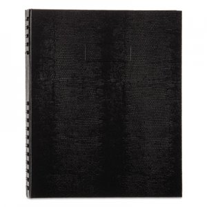 Blueline REDA10200BLK NotePro Notebook, 1 Subject, Medium/College Rule, Black Cover, 11 x 8.5, 100 Sheets