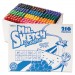 Mr. Sketch SAN1905315 Scented Stix Watercolor Marker Set, Fine Bullet Tip, Assorted Colors, 216/Set