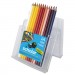 Prismacolor SAN92805 Scholar Colored Pencil Set, 3 mm, 2B (#2), Assorted Lead/Barrel Colors, 24/Pack