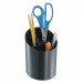 Universal UNV08108 Recycled Big Pencil Cup, Plastic, 4 1/4 dia. x 5 3/4, Black