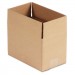 Genpak UFS1066 Fixed-Depth Shipping Boxes, Regular Slotted Container (RSC), 10" x 6" x 6", Brown Kraft, 25/Bundle