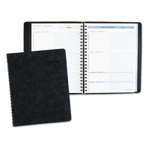 At-A-Glance AAG70EP0105 The Action Planner Weekly Appointment Book, 8 1/8 x 10 7/8, Black, 2016