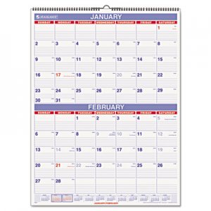 At-A-Glance AAGPM928 Two-Month Wall Calendar, 22 x 29, 2016
