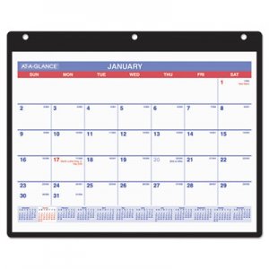 At-A-Glance AAGSK800 Monthly Desk/Wall Calendar, 11 x 8 1/4, White, 2016