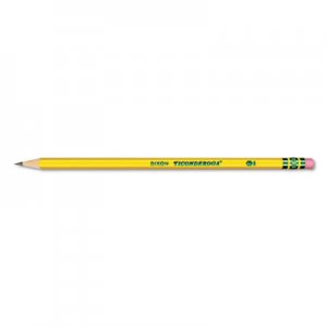 Ticonderoga 13806 Pre-Sharpened Pencil, HB, #2, Yellow, Dozen
