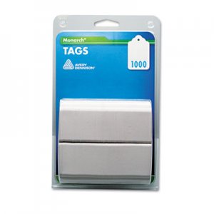 Monarch 925047 Refill Tags, 1 1/4 x 1 1/2, White, 1,000/Pack