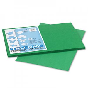 Pacon 102961 Tru-Ray Construction Paper, 76 lbs., 12 x 18, Holiday Green, 50 Sheets/Pack