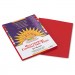 SunWorks PAC6103 Construction Paper, 58 lbs., 9 x 12, Red, 50 Sheets/Pack