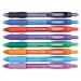 Paper Mate 1960662 Profile Ballpoint Retractable Pen, Assorted Ink, Bold, 8/Set