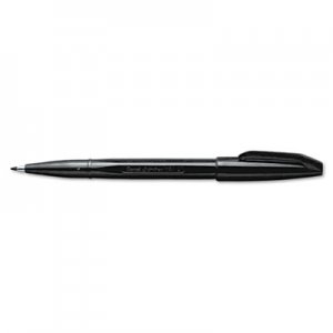 Pentel Arts PENS520A Sign Pen, .7mm, Black Barrel/Ink, Dozen