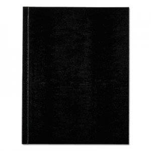Blueline A7BLK Executive Notebook, College/Margin Rule, 9 1/4 x 7 1/4, White, 150 Sheets