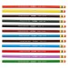 Prismacolor 20516 Col-Erase Colored Woodcase Pencils w/ Eraser, 12 Assorted Colors/Set