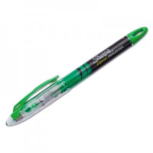 Sharpie 1754468 Accent Liquid Pen Style Highlighter, Chisel Tip, Fluorescent Green, Dozen