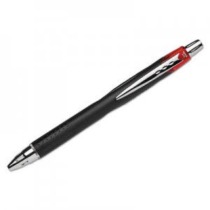 Uni-Ball 73834 Jetstream RT Roller Ball Retractable Waterproof Pen, Red Ink, Bold
