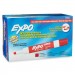 EXPO 80002 Low Odor Dry Erase Marker, Chisel Tip, Red, Dozen