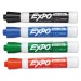 EXPO 82074 Low Odor Dry Erase Marker, Bullet Tip, Assorted, 4/Set