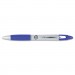 Zebra 22420 Z-Grip MAX Ballpoint Retractable Pen, Blue Ink, Medium, Dozen