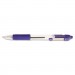 Zebra 22220 Z-Grip Retractable Ballpoint Pen, Blue Ink, Medium, Dozen