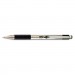 Zebra 41311 G301 Roller Ball Retractable Gel Pen, Black Ink, Medium