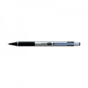 Zebra 54010 M-301 Mechanical Pencil, 0.5 mm, Stainless Steel w/Black Accents Barrel