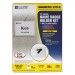 C-Line 92943 Magnetic Name Badge Holder Kit, Horizontal, 4w x 3h, Clear, 20/Box