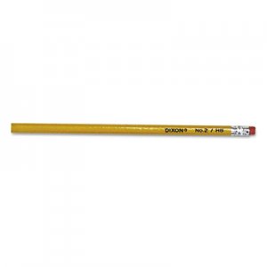 Dixon 14412 Woodcase Pencil, HB #2 Lead,Yellow Barrel, 144/Box