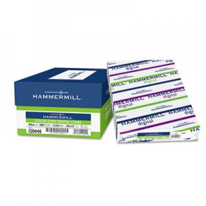 Hammermill HAM120040 Copier Digital Cover Stock, 60 lbs., 18 x 12, Photo White, 250 Sheets