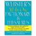 Merriam Webster MERFSP0471 All-In-One Dictionary/Thesaurus, Hardcover, 768 Pages
