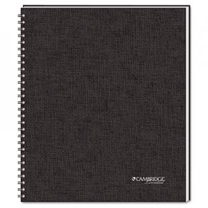 Cambridge 06062 Side-Bound Ruled Meeting Notebook, Legal Rule, 8 1/2 x 11, 80 Sheets