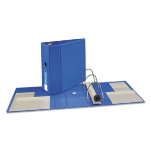 Avery 79886 Heavy-Duty Binder with One Touch EZD Rings, 11 x 8 1/2, 5" Capacity, Blue