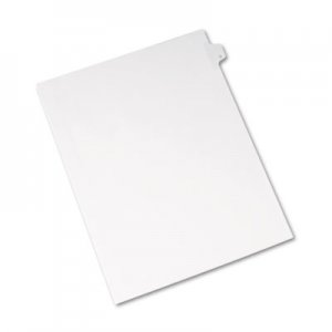 Avery 82165 Allstate-Style Legal Exhibit Side Tab Divider, Title: C, Letter, White, 25/Pack